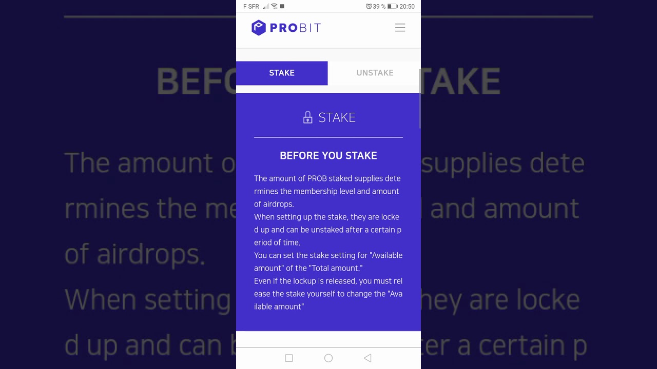 #cryptocurrency ProBit Staking Token Bonus Holding