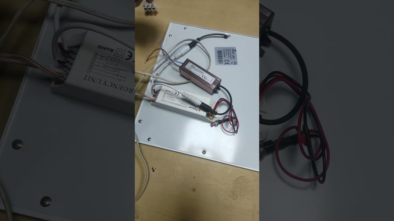 Pelsan acil aydınlatma kiti bağlantı şeması (5913 1470)- Acil kit bağlantısı