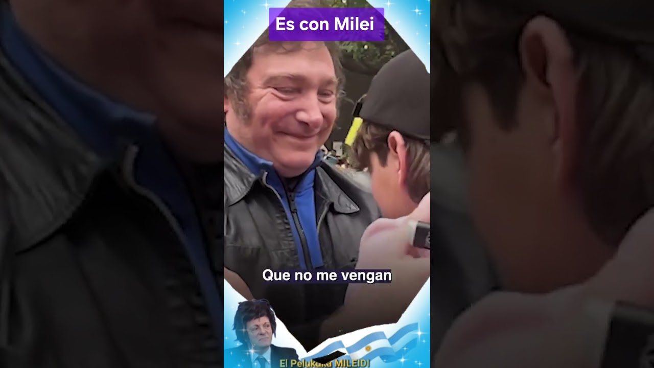 Es con Milei 