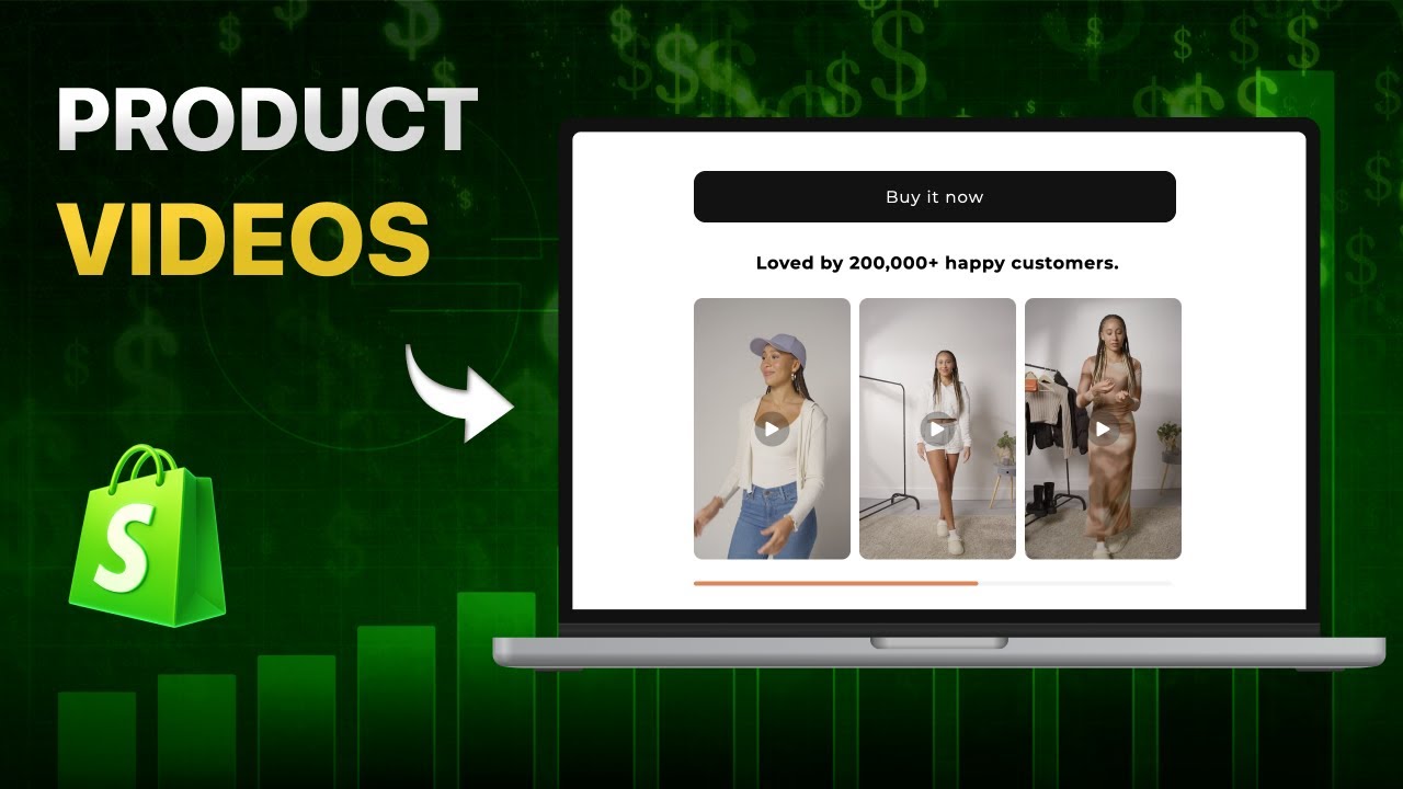 Добавьте видео под кнопку &laquo;Купить&raquo; на странице товара Shopify | Работает во всех темах 2025 года