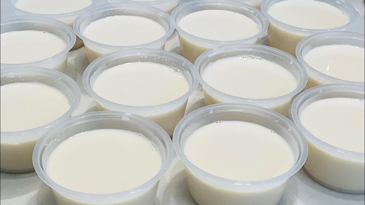 Refreshing smooth & silky soya milk pudding / 奶露花