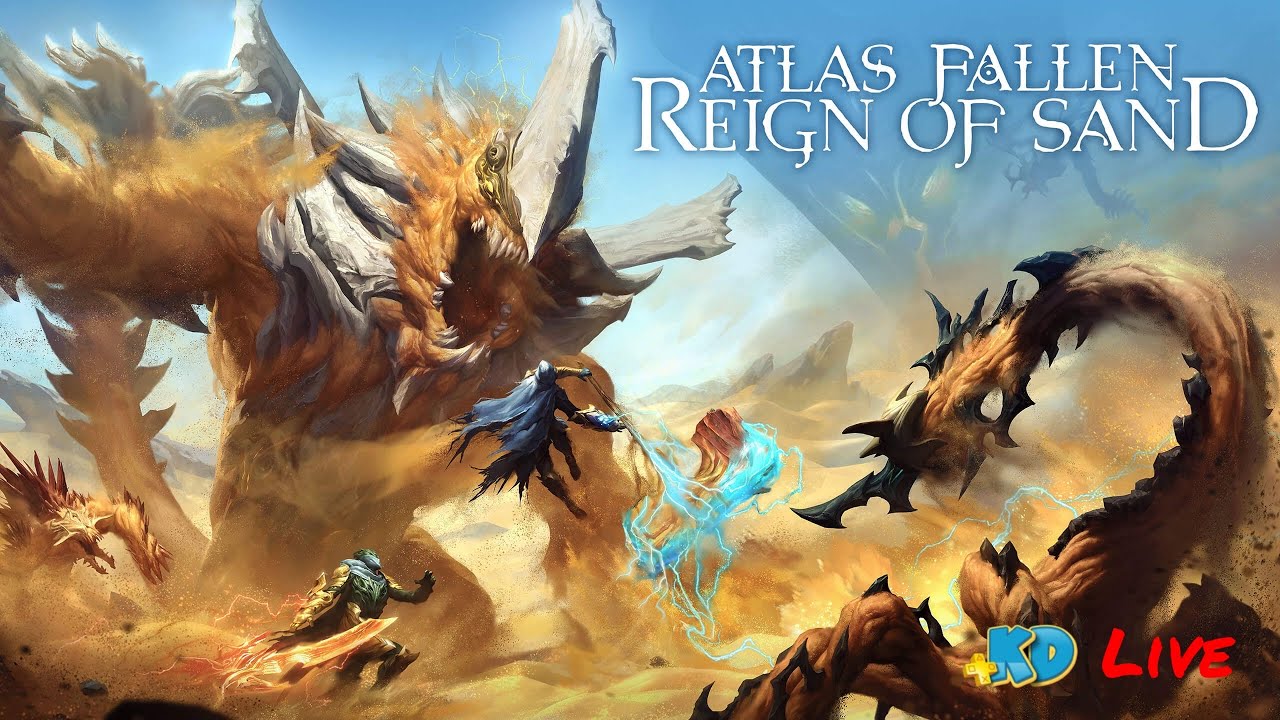 Atlas Fallen Reign of Sand, Co-Op Playthrough (Part 1)🔴