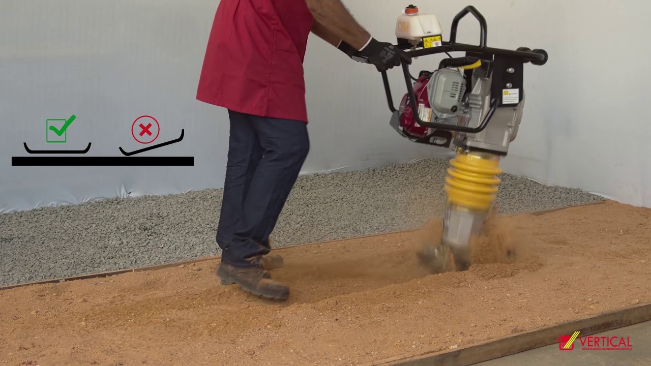 Como utilizar o Compactador de Percussão - Vertical Locações