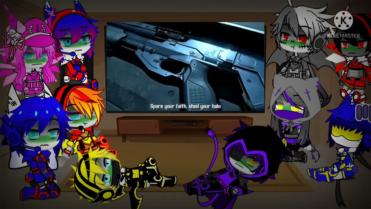 ||Gacha Club ||transformers react to DOOM Slayer ||part 24 ||