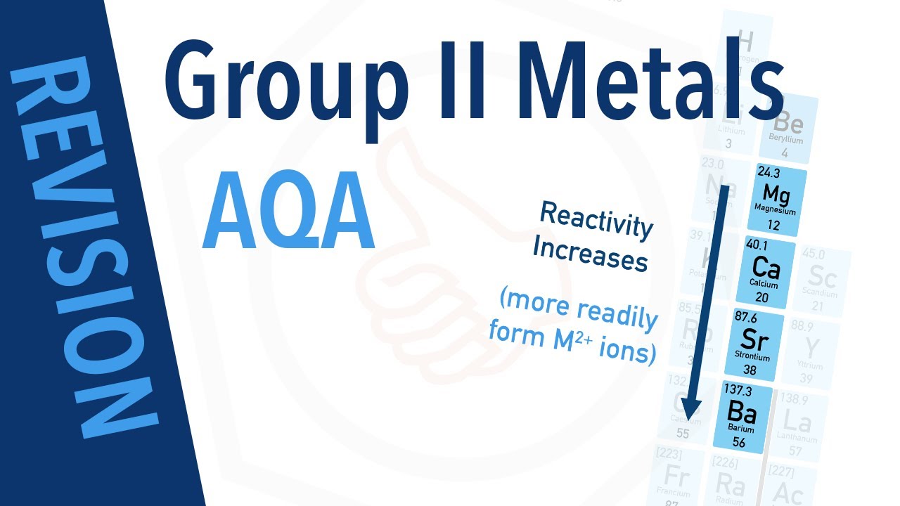 Group 2 Metals for AQA A-level Chemistry