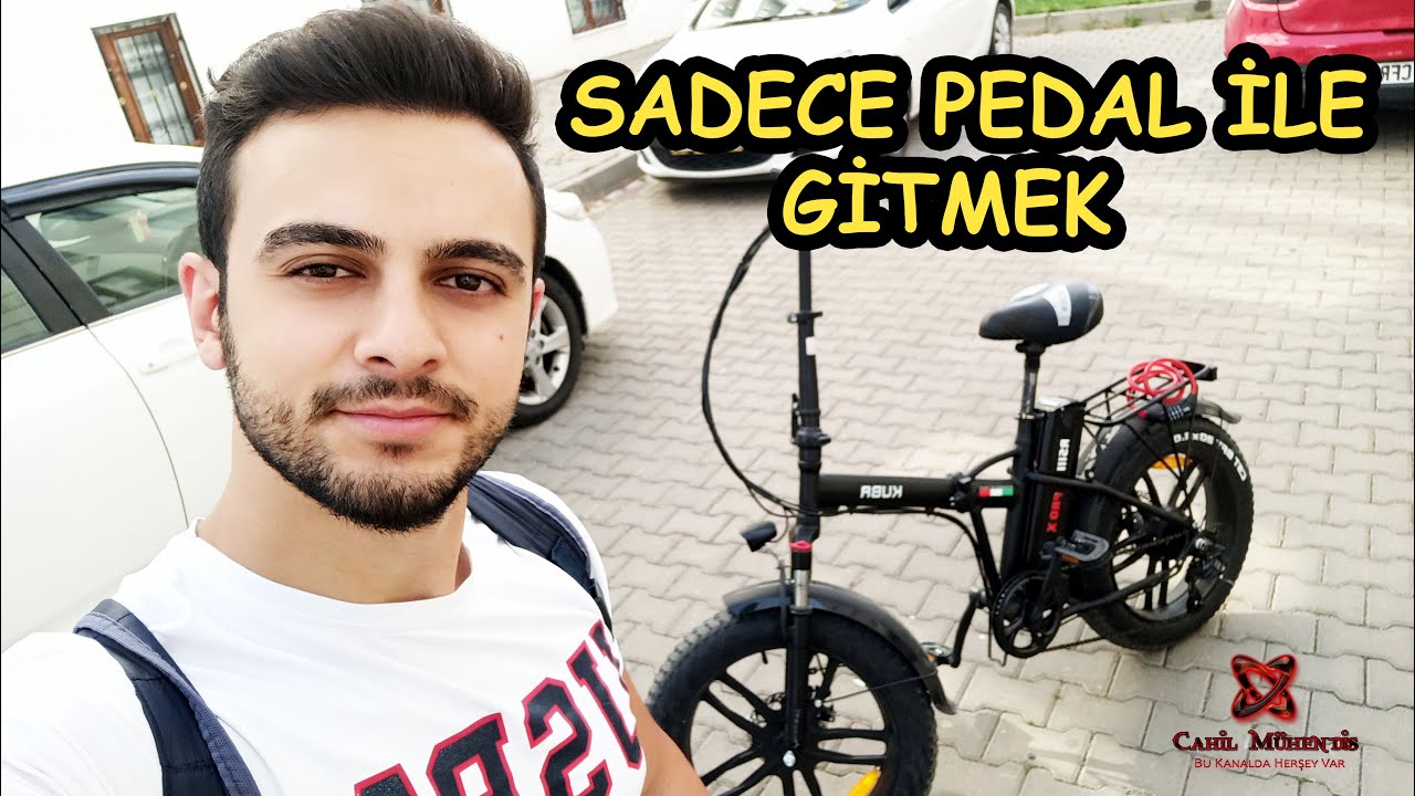 ELEKTRİK KULLANMADAN 7 KM ELEKTRİKLİ BİSİKLET SÜRMEK / ZORLANDIK MI?