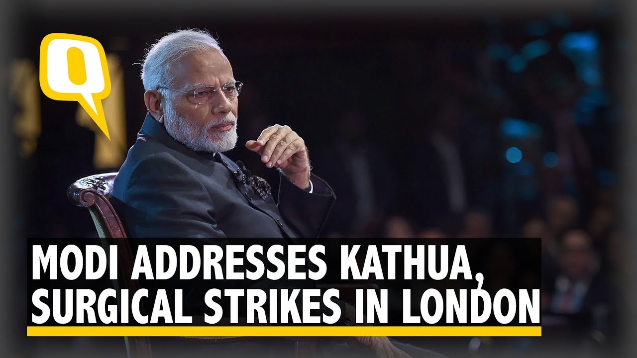 PM Modi Talks Rape, Surgical Strike And More at Diaspora Event in Central London | The Quint