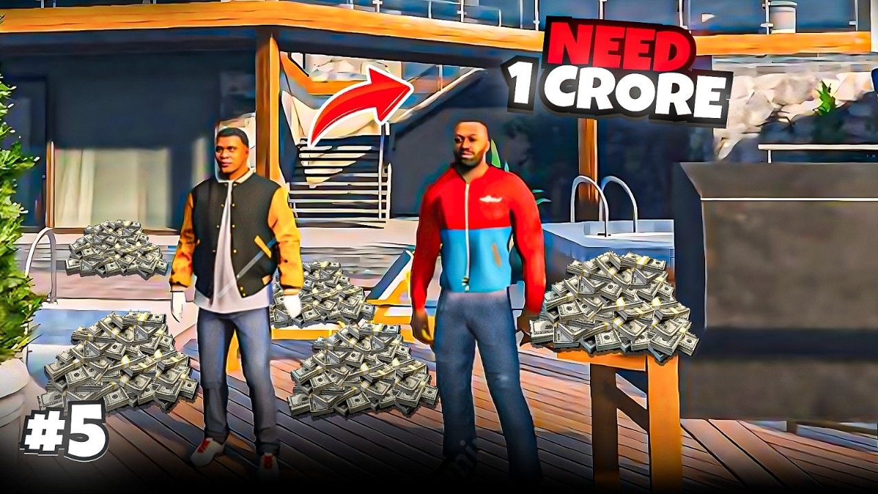 Who Give The  1 Crore To Micheal In GTA 5 | EP 5 | Gtav Gameplay Series