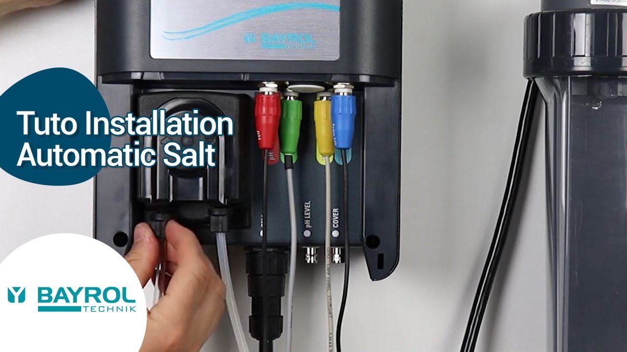 Tuto Installation électrolyseur au sel et régulateur ph / Chlore - Automatic Salt de BAYROL