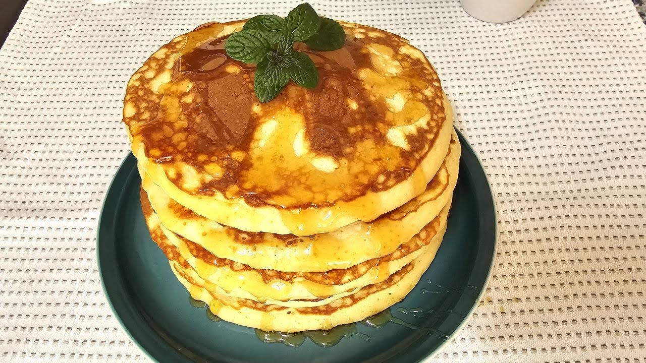 Clătite americane delicioase cu doar câteva ingrediente! Reteta Rapida