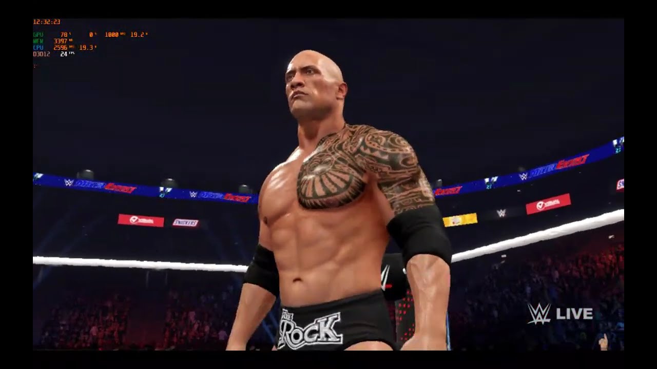WWE 2K24 GAMING IN LOW END PC