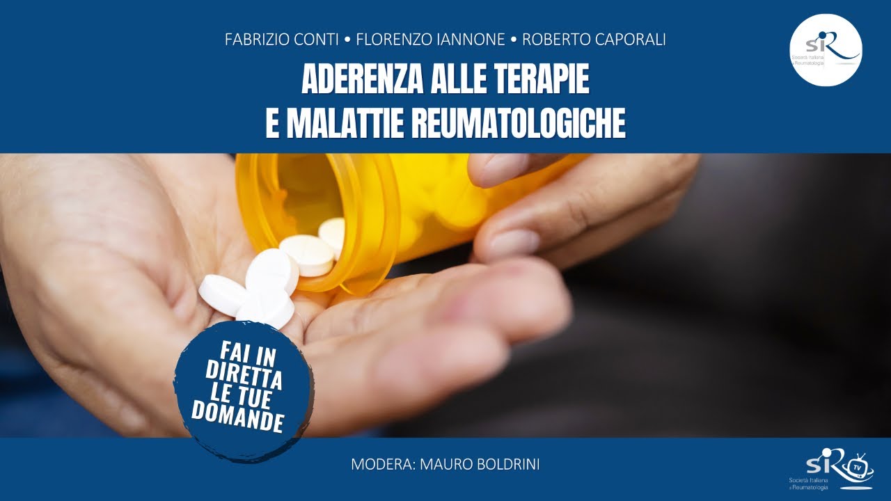 Aderenza alle terapie e malattie reumatologiche