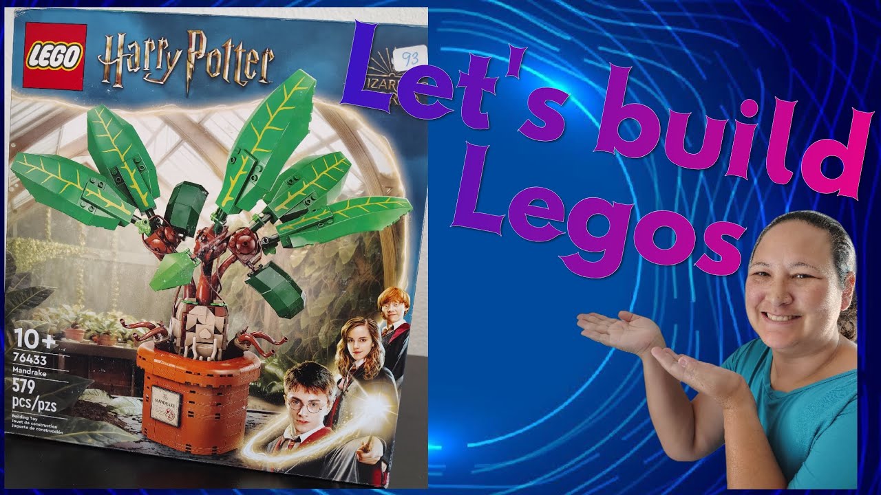 Bag 2 of 5. Building a Lego Mandrake!