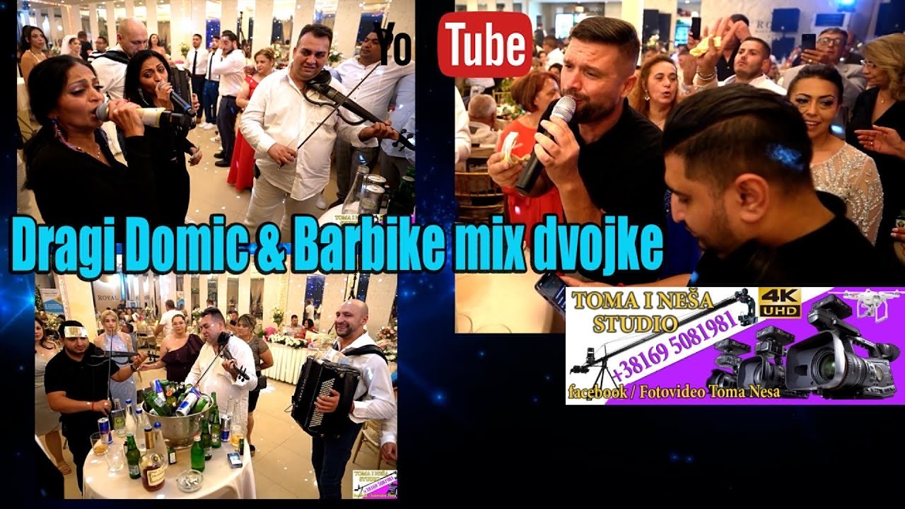 Dragi Domic i Barbike MIX dvojke- Dejan Kostic, Aca Cergar, Sile, Zlatko, Dalibor- studio Toma Nesa