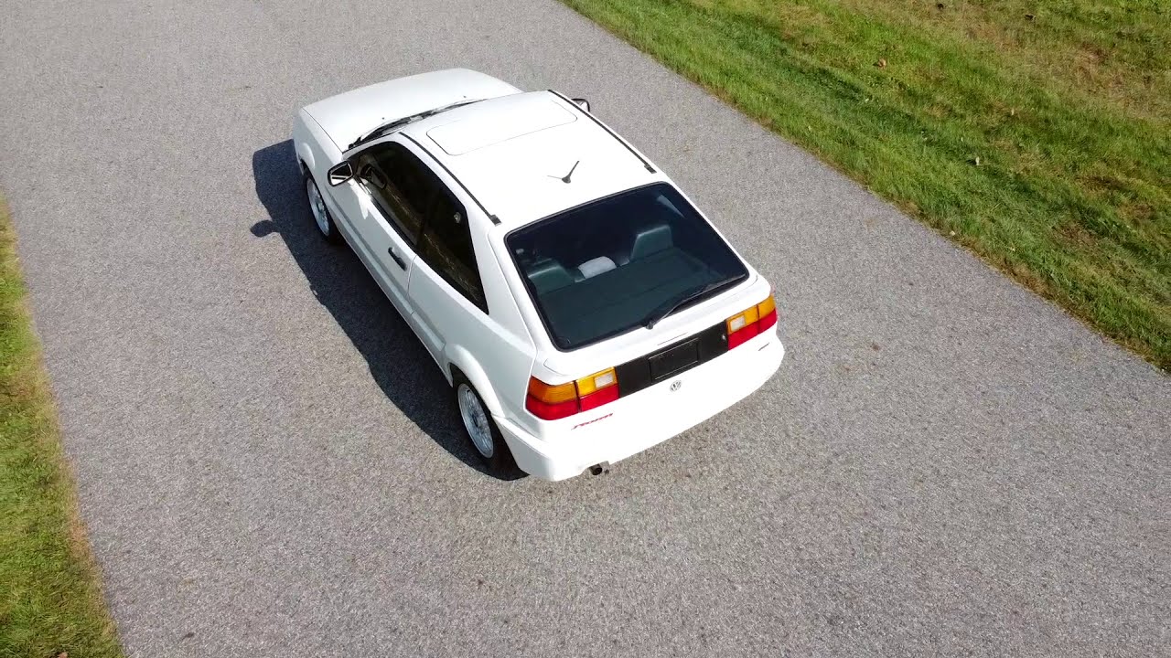 1990 VW Corrado G60 Alpine white
