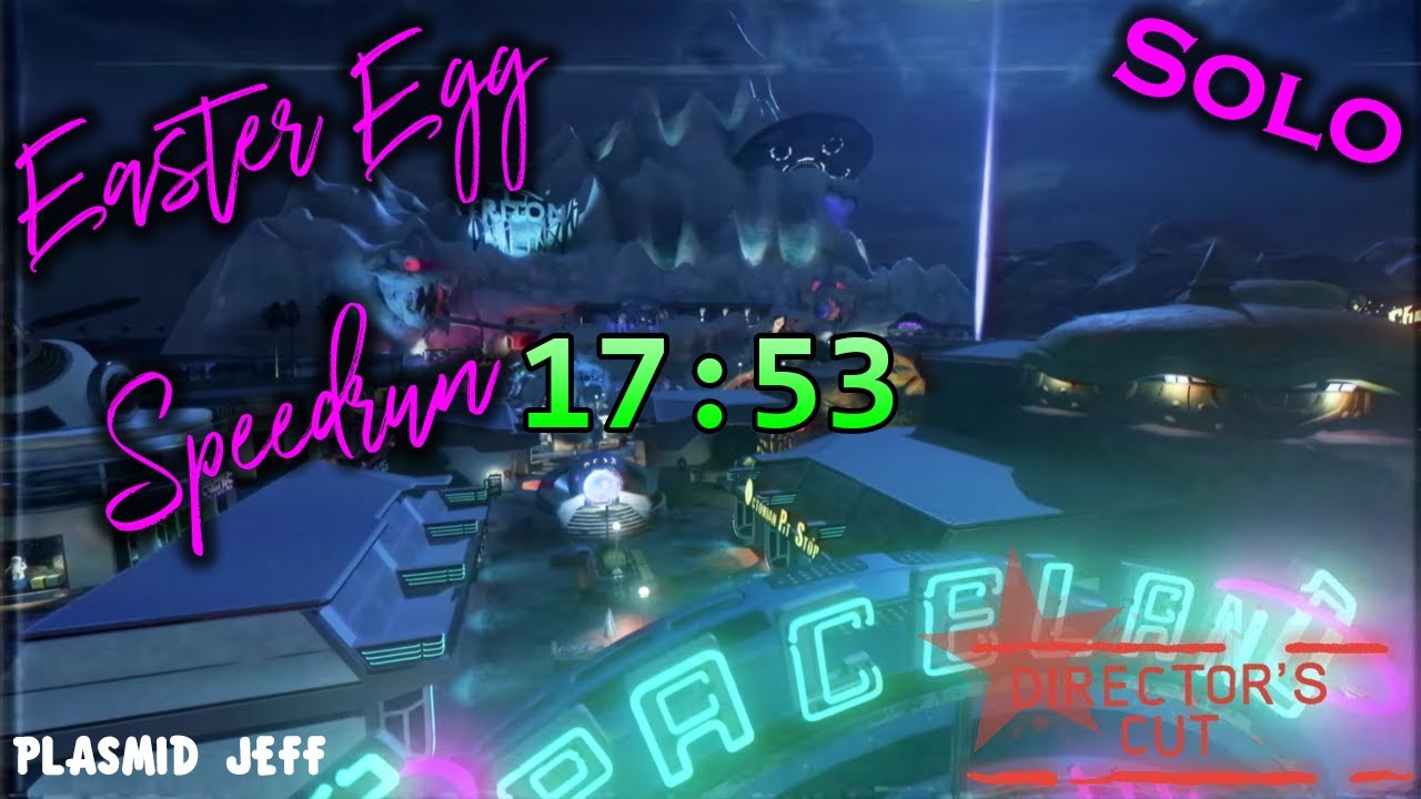 Zombies in Spaceland Easter Egg Speedrun (Director's Cut) 