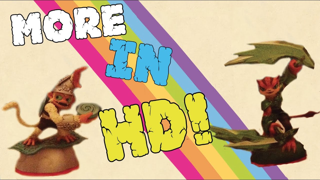 Skylanders Trap Team SHORT CUT + ENIGMA + TUFF LUCK + FLING KONG In HD!