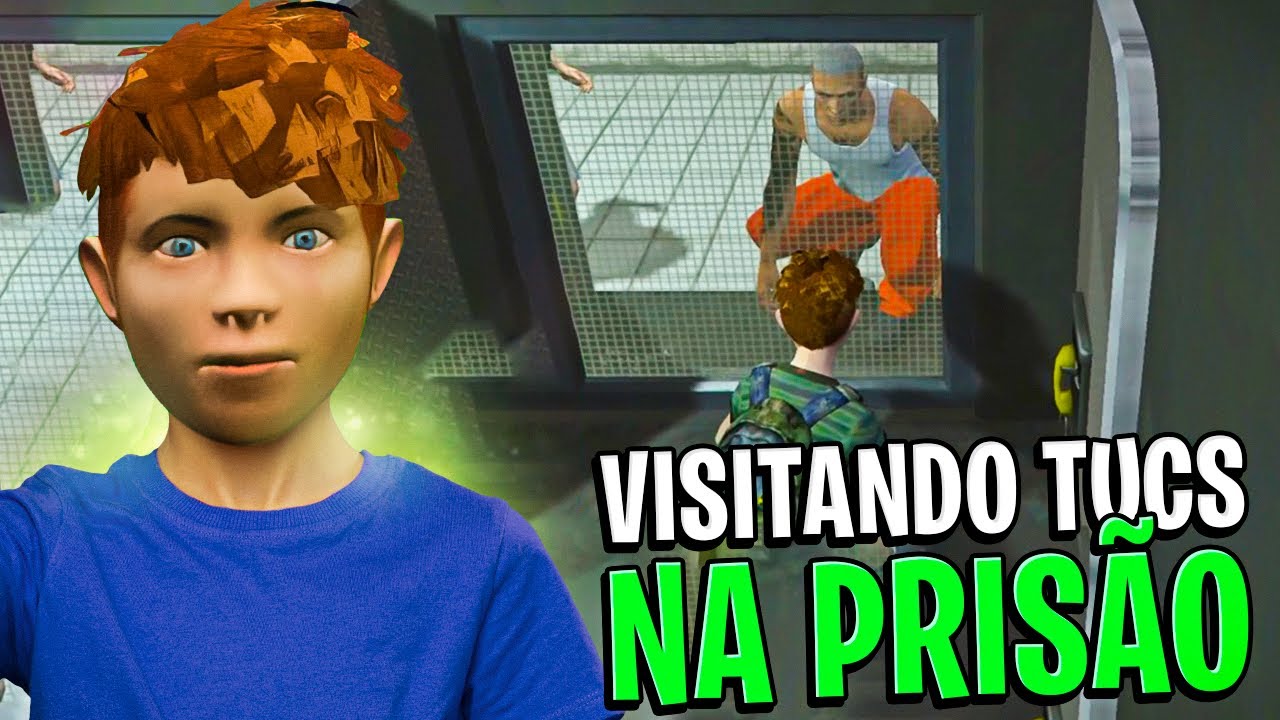 LOBINHO FOI VISITAR O TUCS NA PRISÃO! - GTA RP