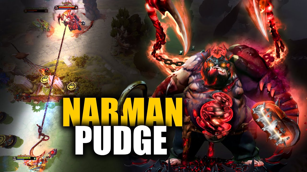 Narman's Unbelievable Pudge Support Gameplay! | Pro Dota 2 Pos 4 Pudge Highlights