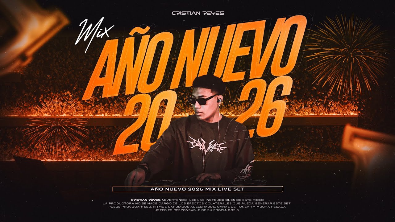 MIX AÑO NUEVO 2026 🎆 (Mix Urbano, Lo más Sonado del 2025, Old School, Villera, Afro, Merengue y Más)