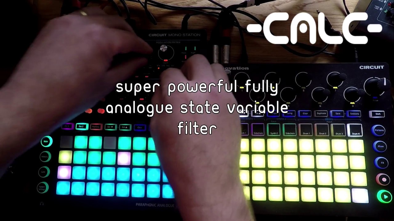 Novation Circuit Mono Station Test Drive