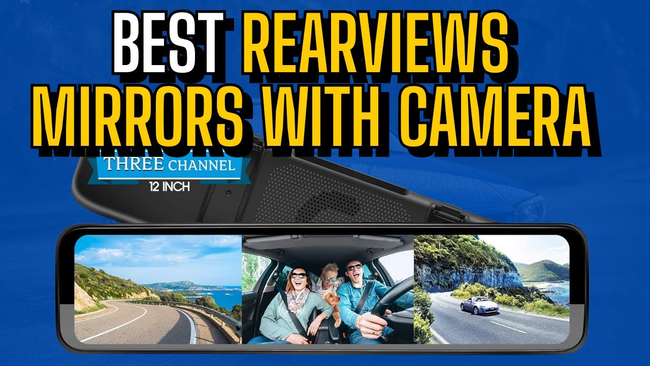 🔥 Top 8 Best REARVIEWS MIRRORS WITH CAMERA of Amazon [2025] For The Budget 💰 Dashcam 4K 👍