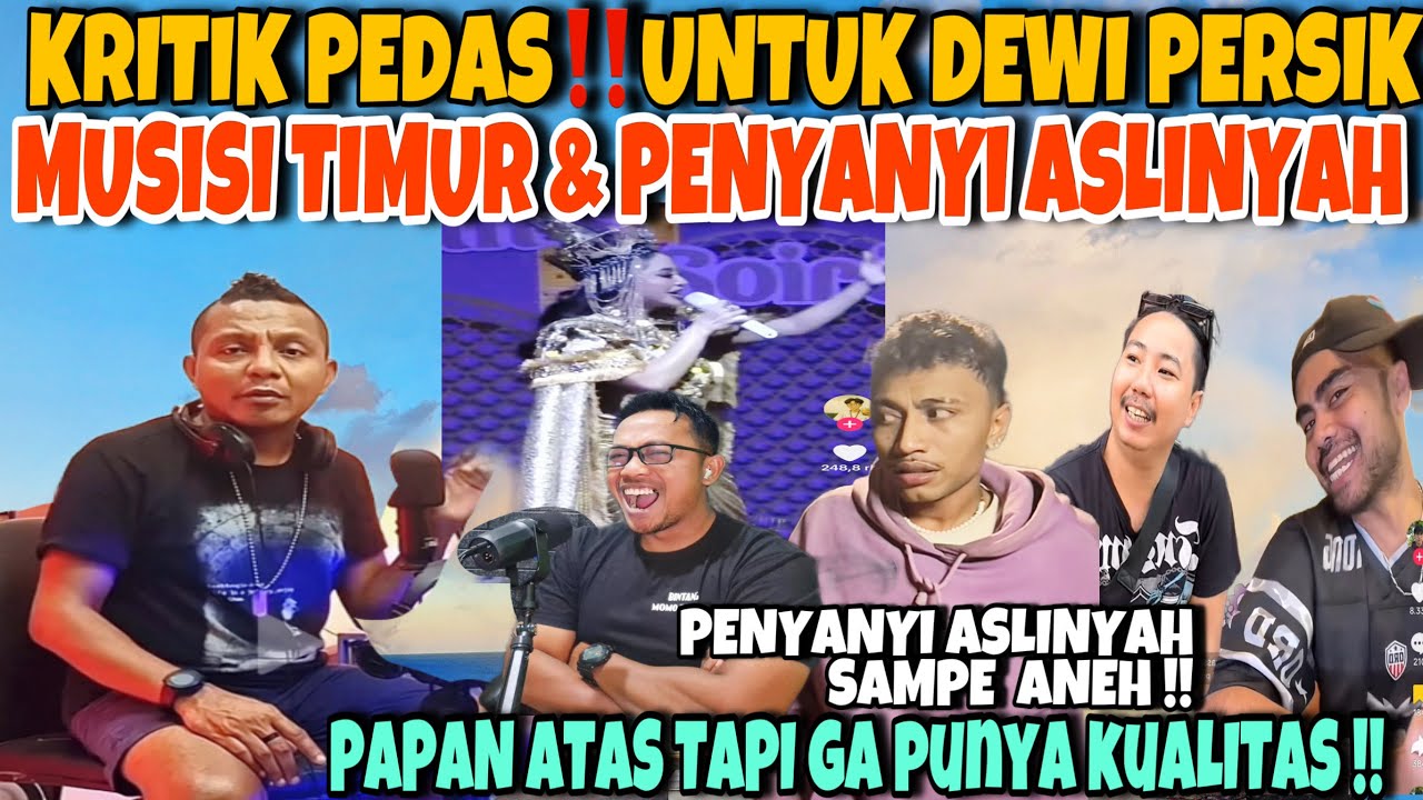 DEWI PERSIK DI KRITIK PEDAS‼️MUSISI TIMUR & PENYANYI ASLINYAH! NETIZEN KATANYAH PENYANYI PAPAN ATAS!