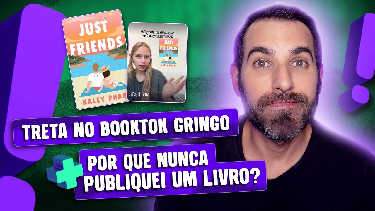 TRETA NO BOOKTOK GRINGO + INFLUENCIADOR LITERÁRIO TEM PRIVILÉGIO PARA LANÇAR LIVRO?