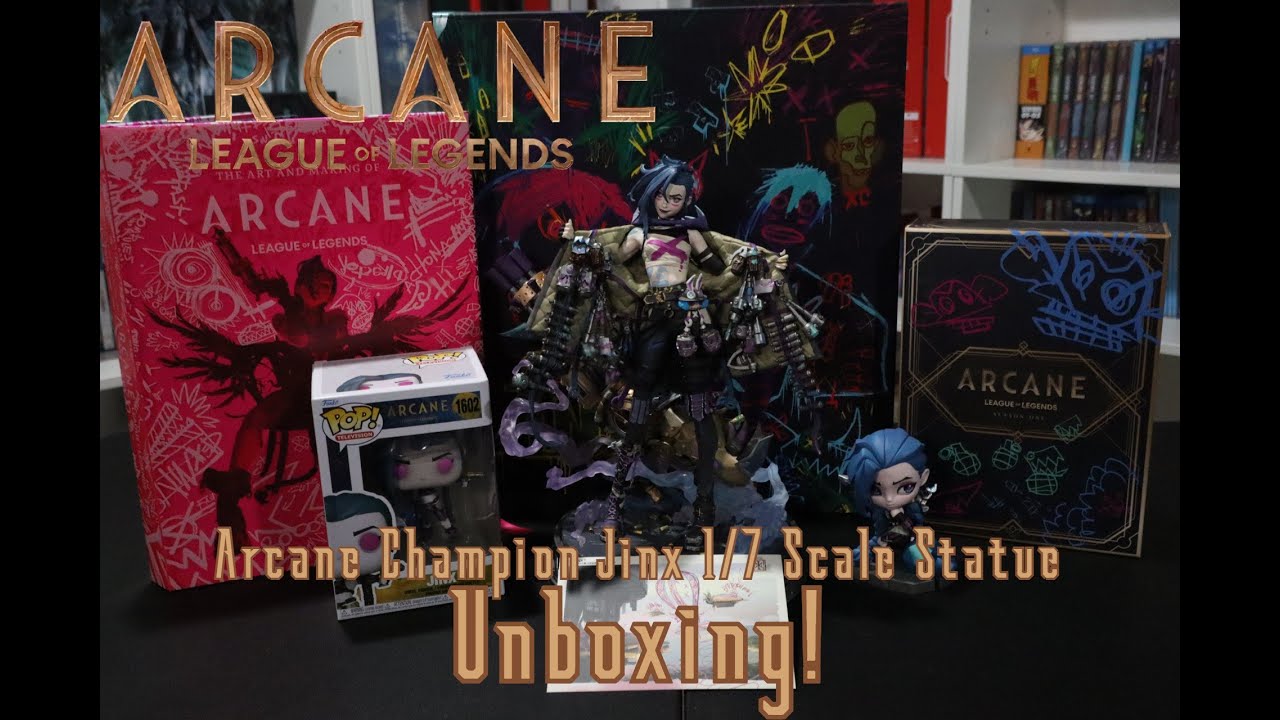 Arcane Champion Jinx 1/7 Scale Statue Unboxing! | BABBN's Bundle