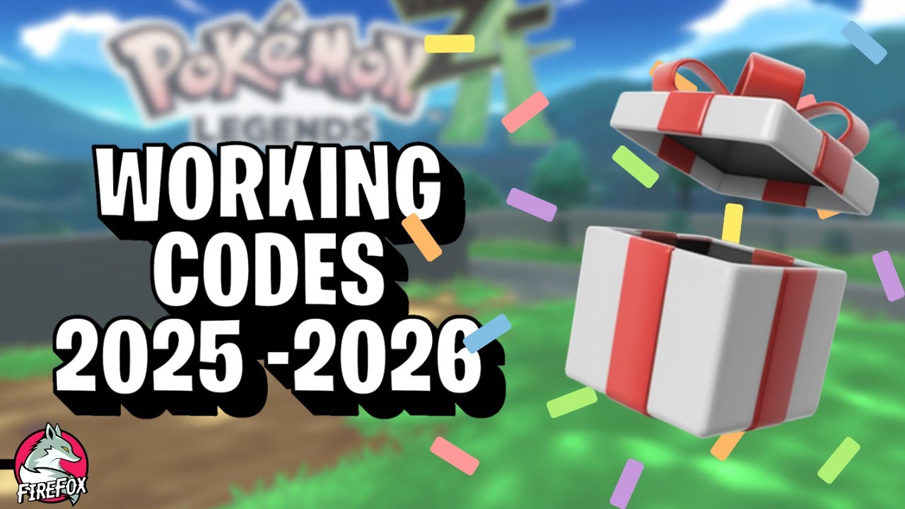 2025! Все рабочие таинственные подарочные коды в Pokemon Legends Z-A