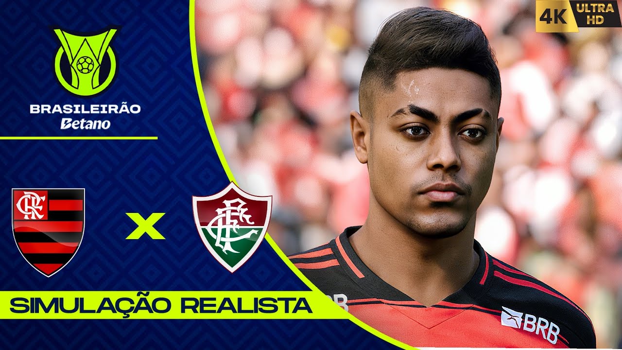 FLAMENGO X FLUMINENSE | BRASILEIRÃO 2025 | GOGOSZ PATCH 4K60FPS ULTRA REALISTA.