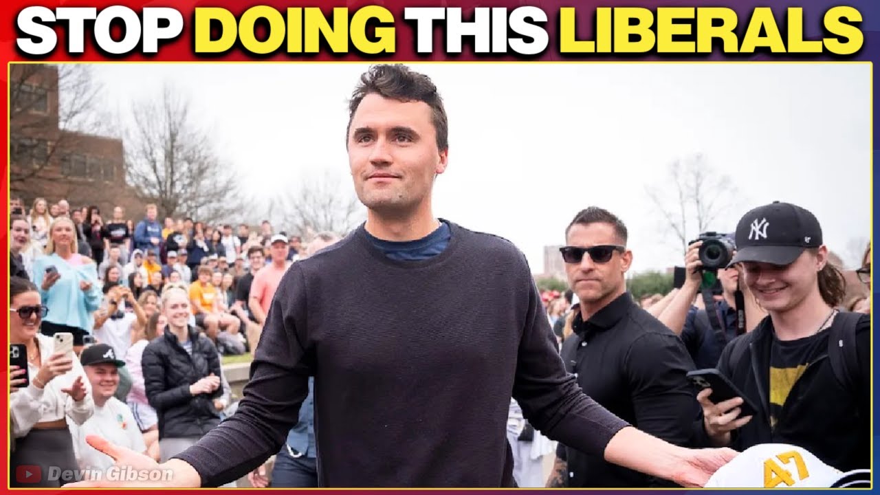 This is why they couldn't stand Charlie Kirk...