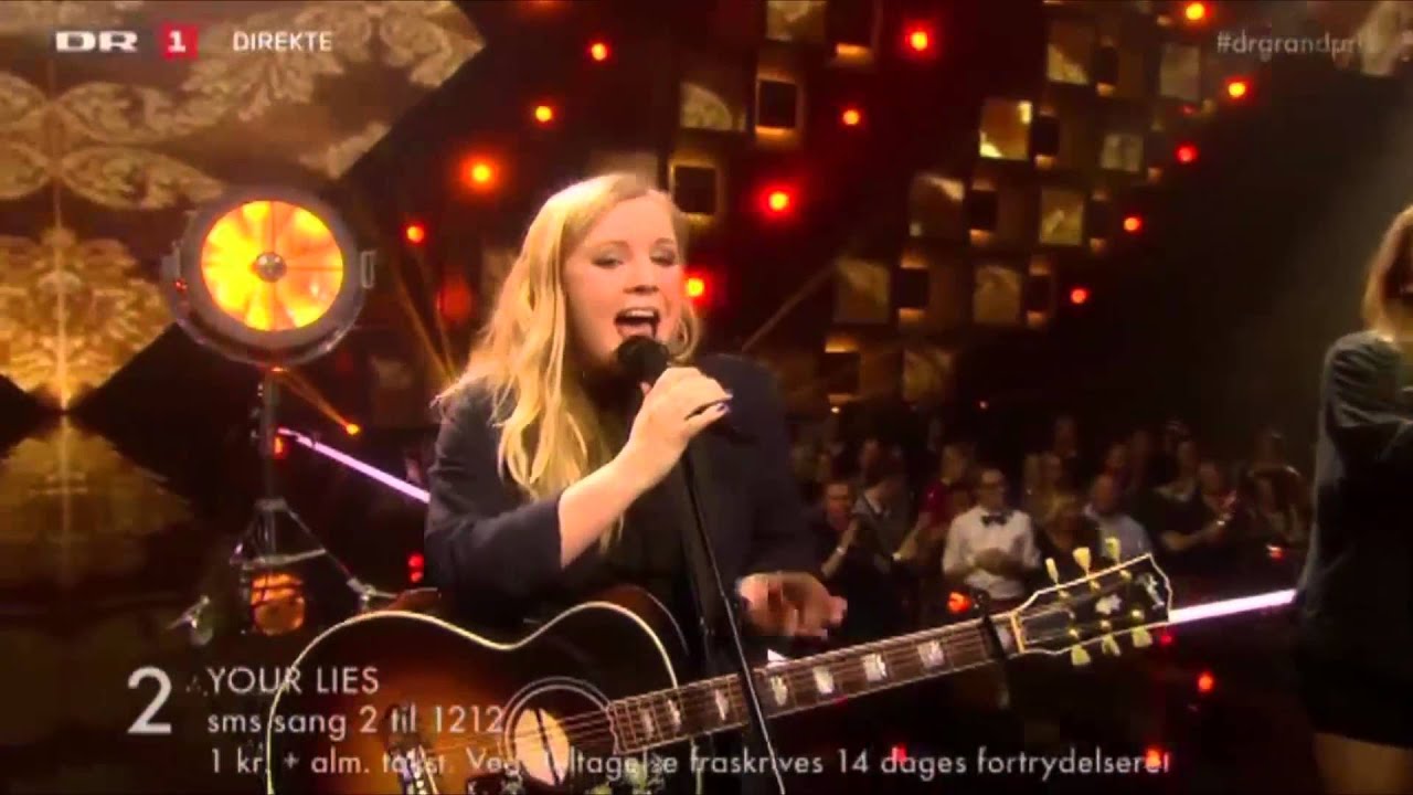 Rebekka Thornbech - Finalen Dansk Melodi Grand Prix 2014