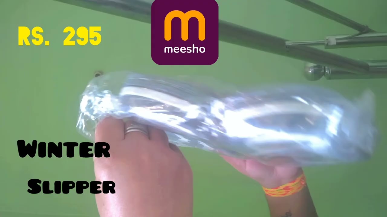 ₹295 Meesho Bunny Slippers 🐰 | Soft & Warm? | Honest Review | Worth It or Not