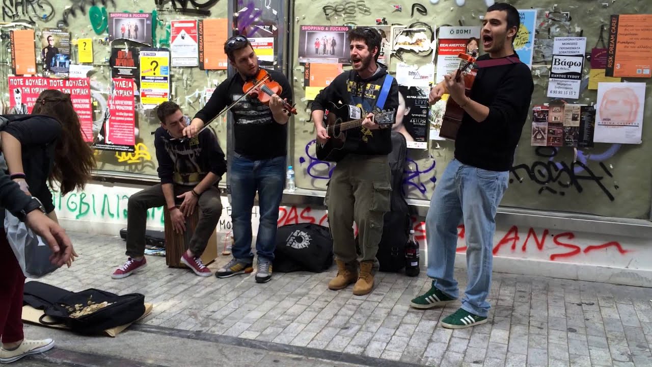 Athens Street Music ... Just awesome performance