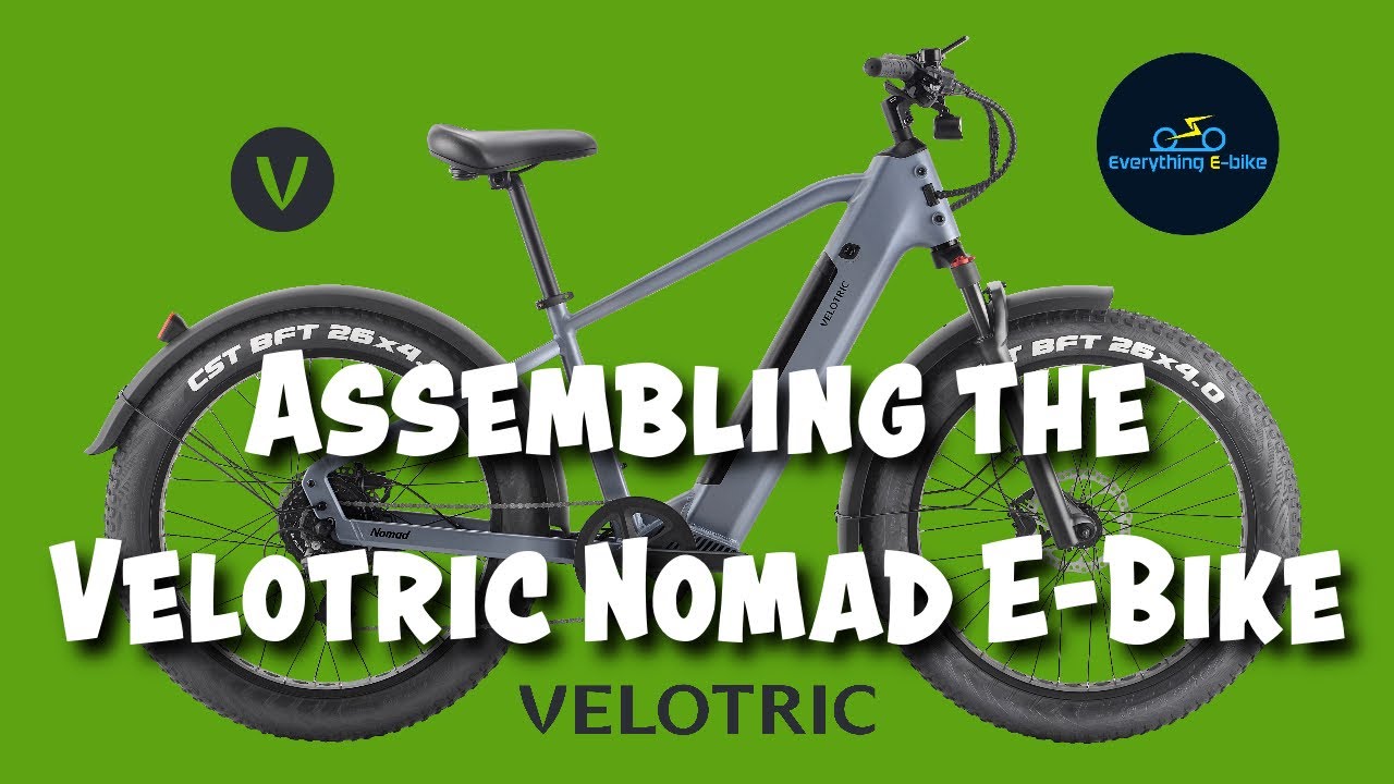 Step-by-Step Guide: Assembling the Velotric Nomad 1 E-Bike