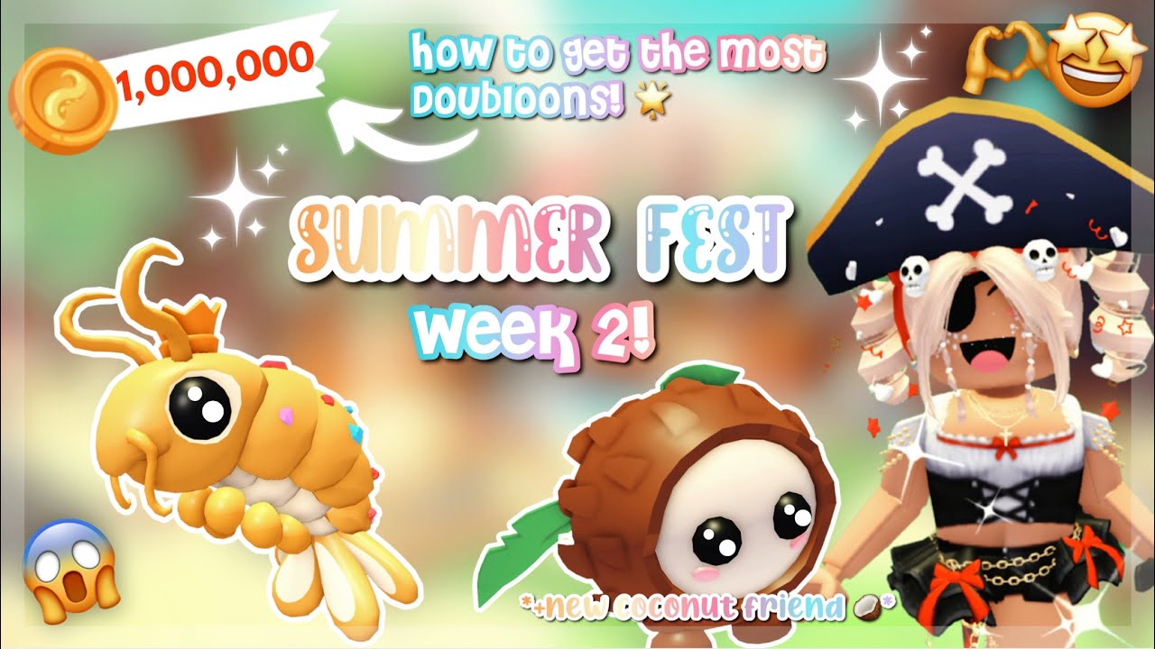ЛЕТНИЙ ФЕСТИВАЛЬ, НЕДЕЛЯ 2!! 🤩 | КАК ПОЛУЧИТЬ БОЛЬШЕ ВСЕГО ДУБЛОНОВ + НОВЫЙ ДРУГ-КОКОС 🥥