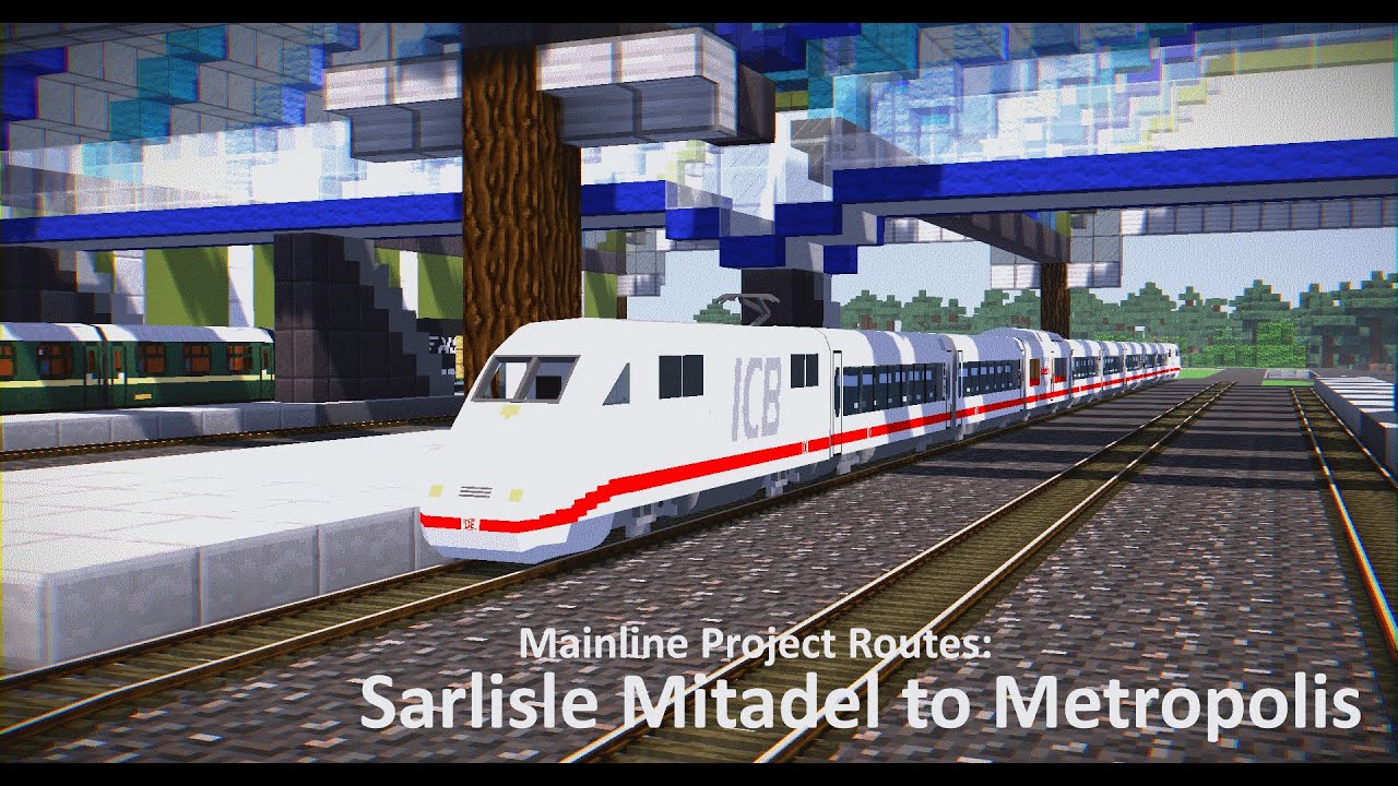 Traincraft - Mainline Project Routes: Sarlisle to Metropolis