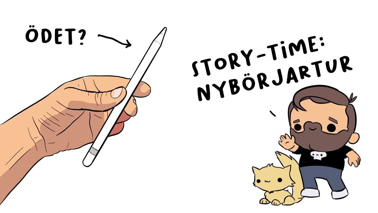 Story time + art - Ödet eller bara nybörjartur?