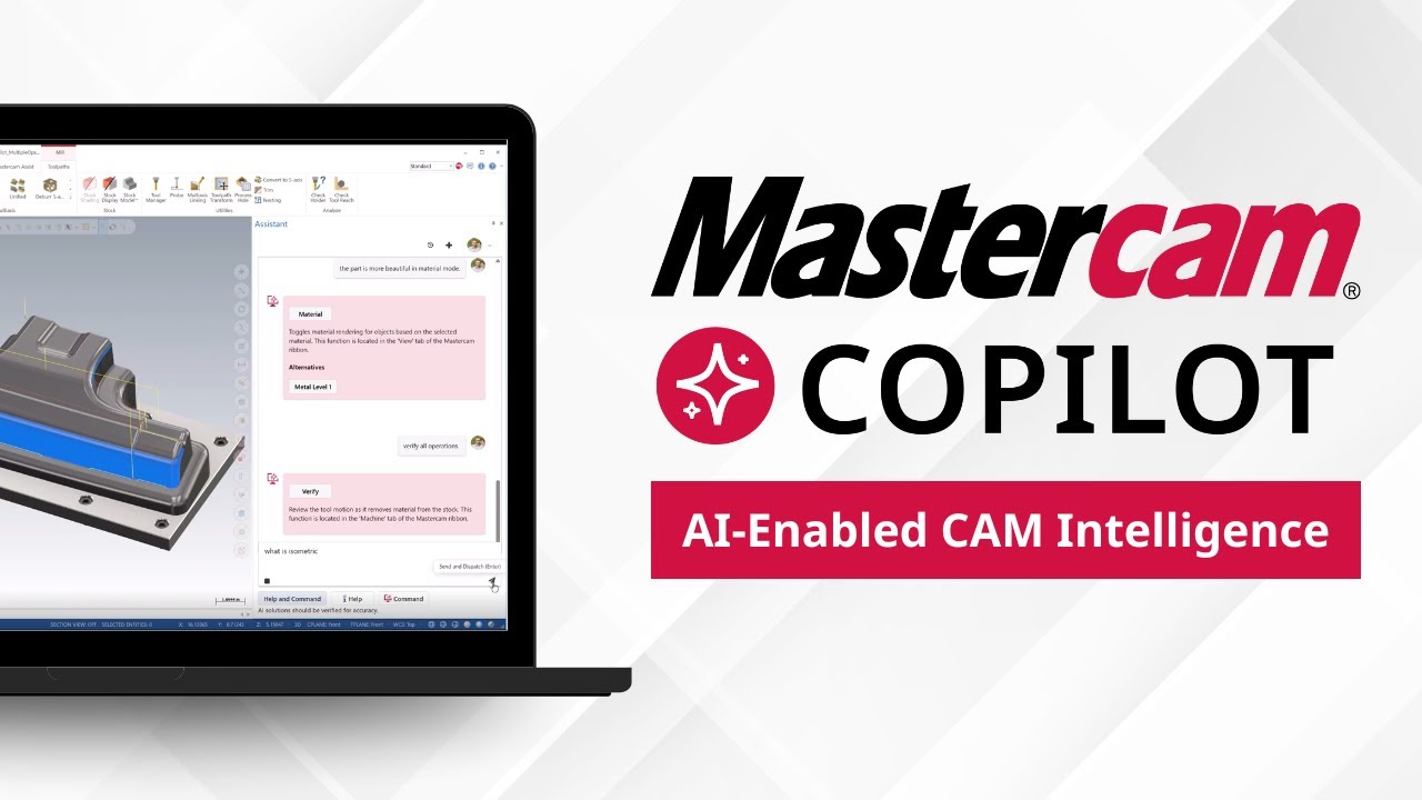 Mastercam Copilot: The Future of AI-Powered CNC Programming