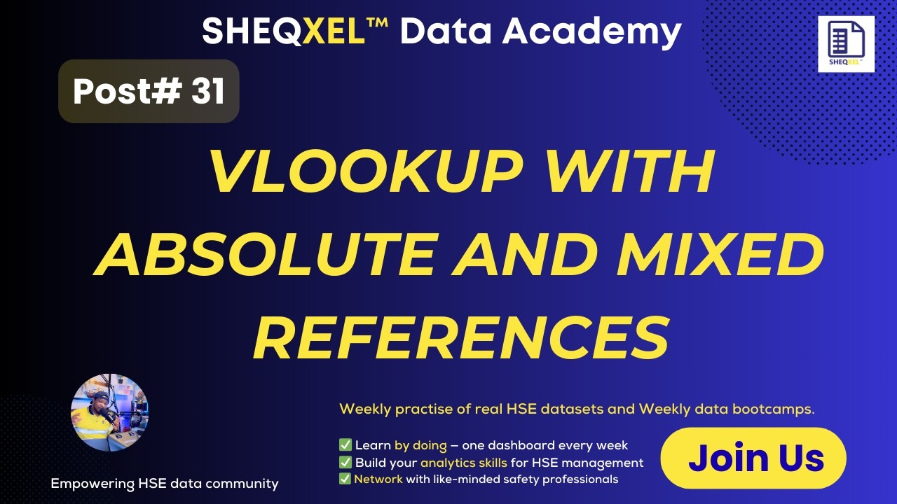 👉 Master VLOOKUP: Absolute & Mixed References for Dynamic Reporting