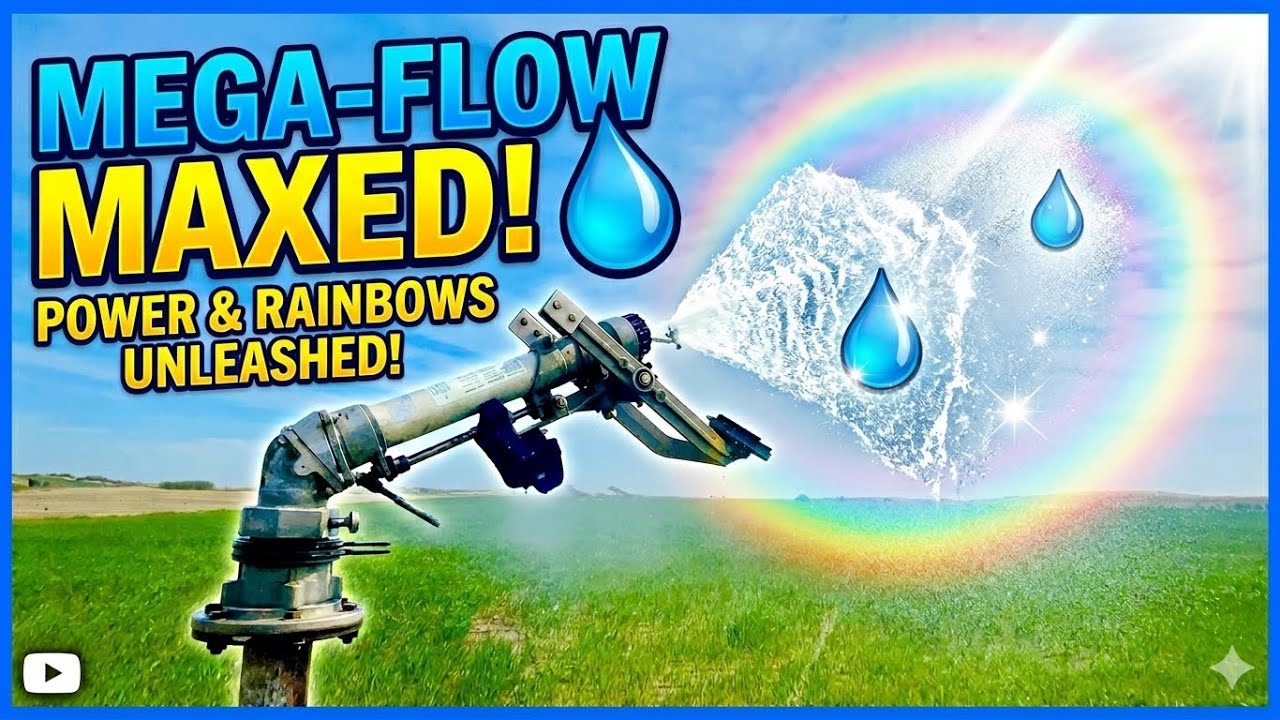 Most Powerful Water Irrigation Sprinkler For Lawn Irrigation 