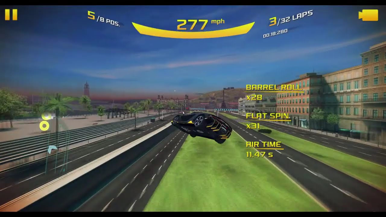 Driver Anka Asphalt 8 Infinity Stunts Insane Compilation Stunts