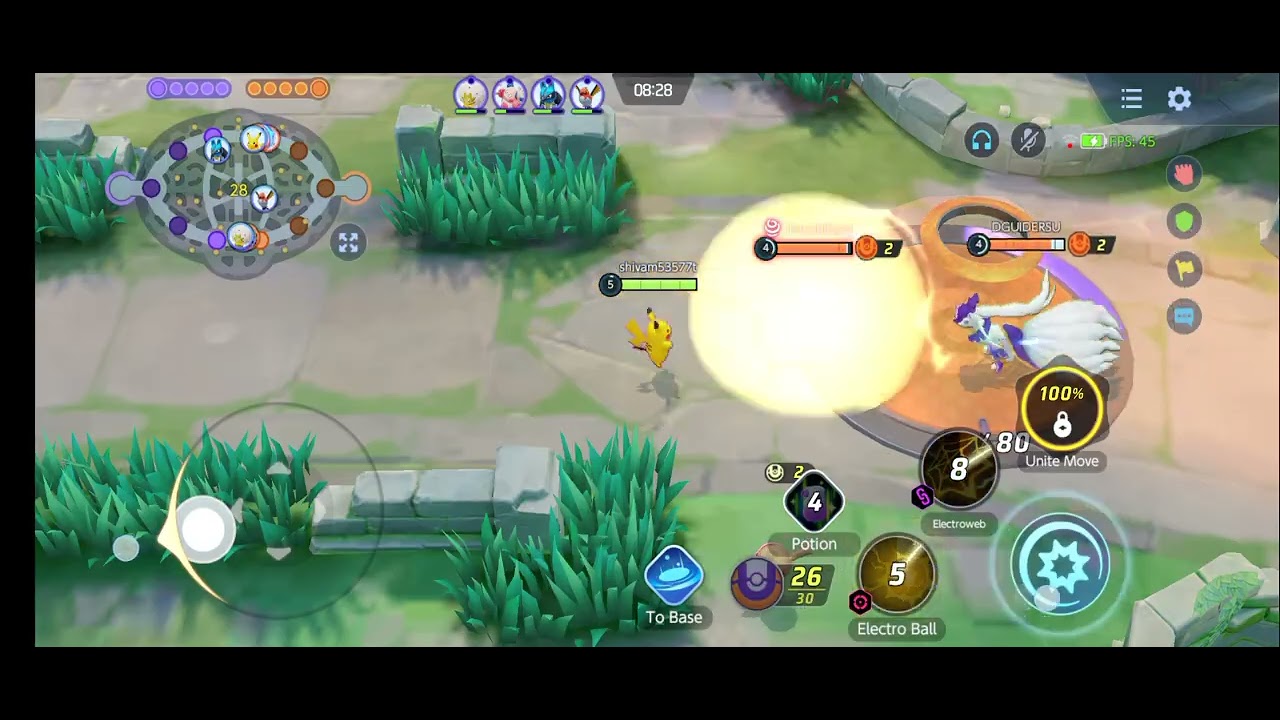 Pokemon unite pikachu gameplay sub for more
