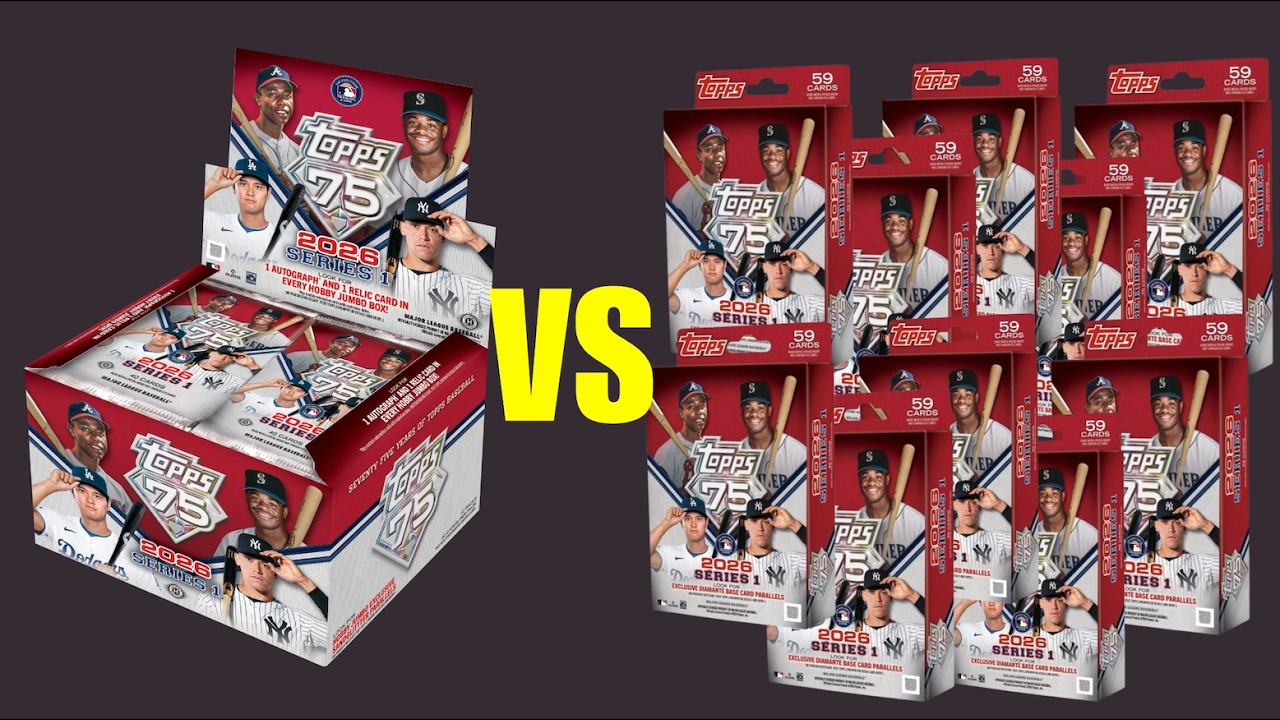 2026 Topps Series 1 Hobby vs Retail