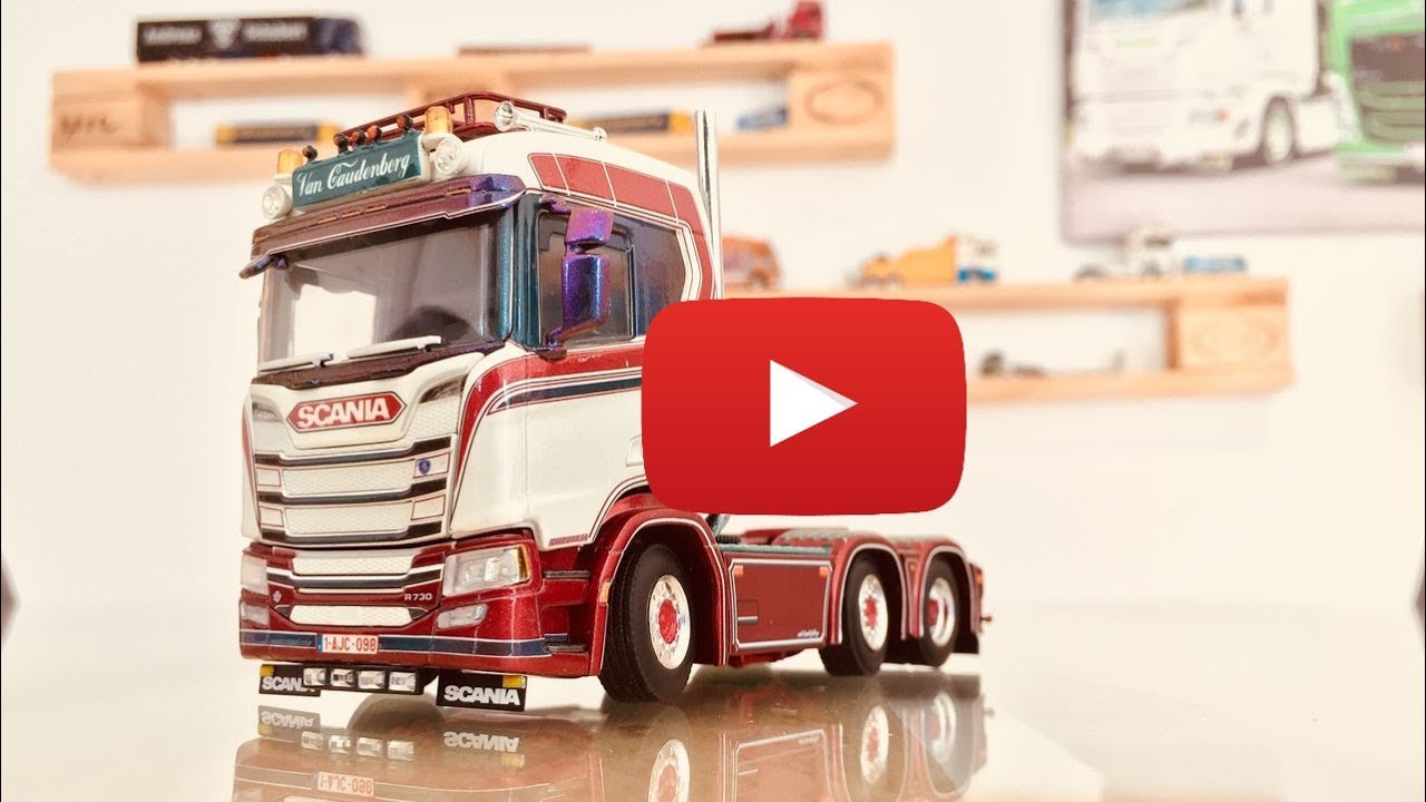 Scania S CS20N Sleeper Cab Showtruck - Van Caudenberg - WSI Models - TRUCKMO TV
