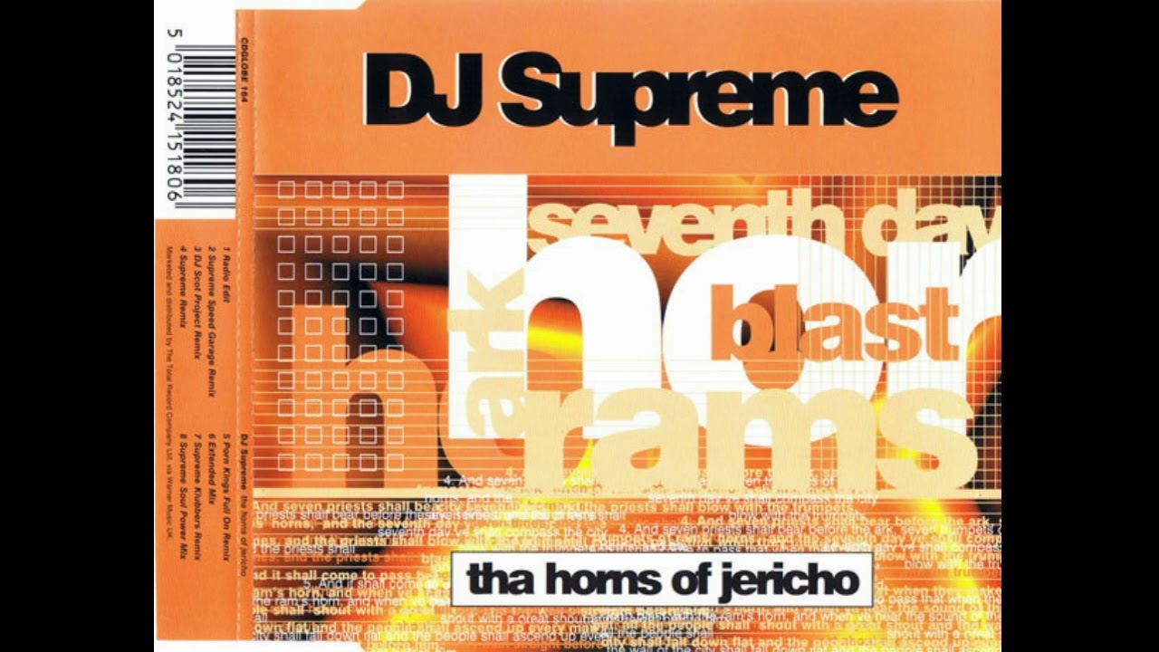 DJ Supreme - Tha Horns Of Jericho (DJ Scot Project Remix)[1998]
