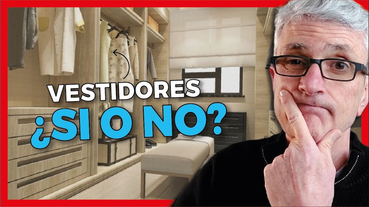 ✅ Vestidores, Closets o Roperos: Cuál es MEJOR?