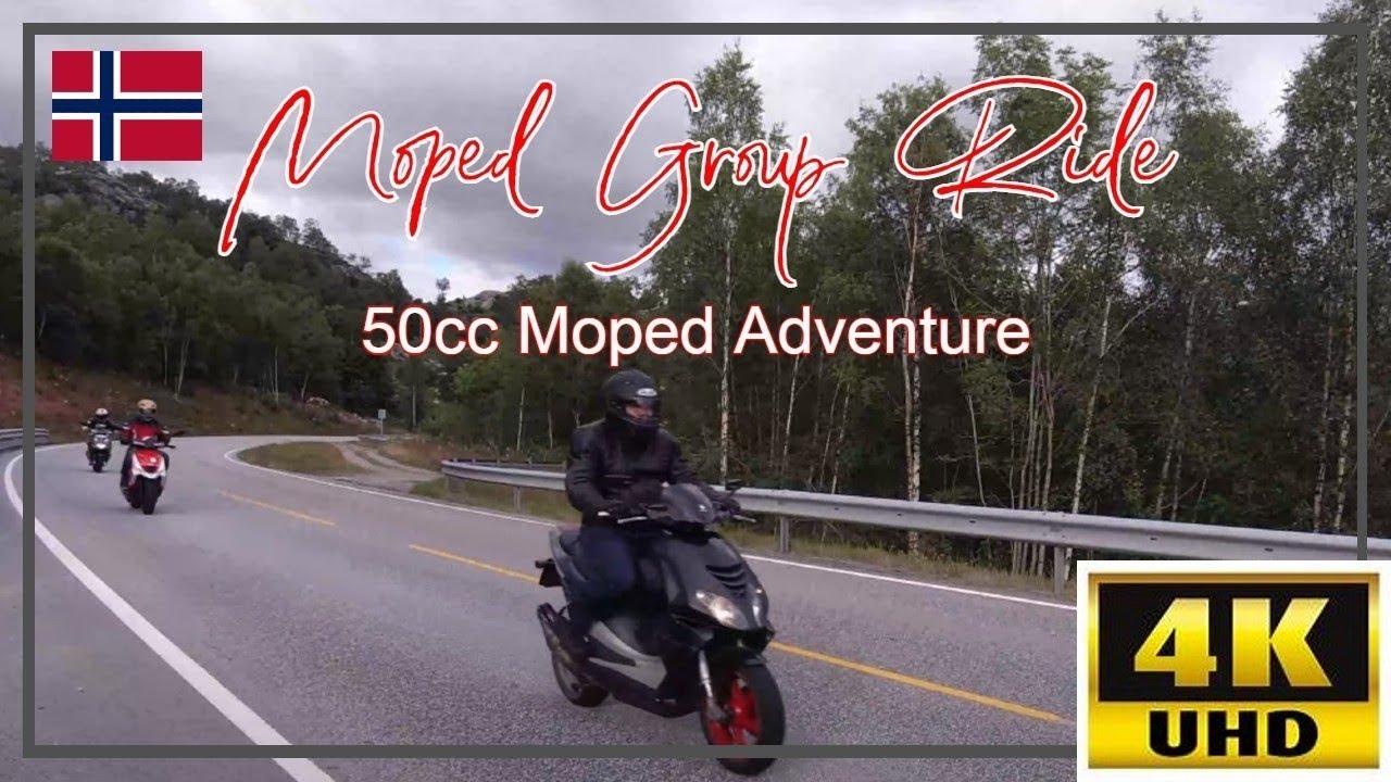 50cc MOPED ADVENTURE RIDE - ROGALAND NORWAY