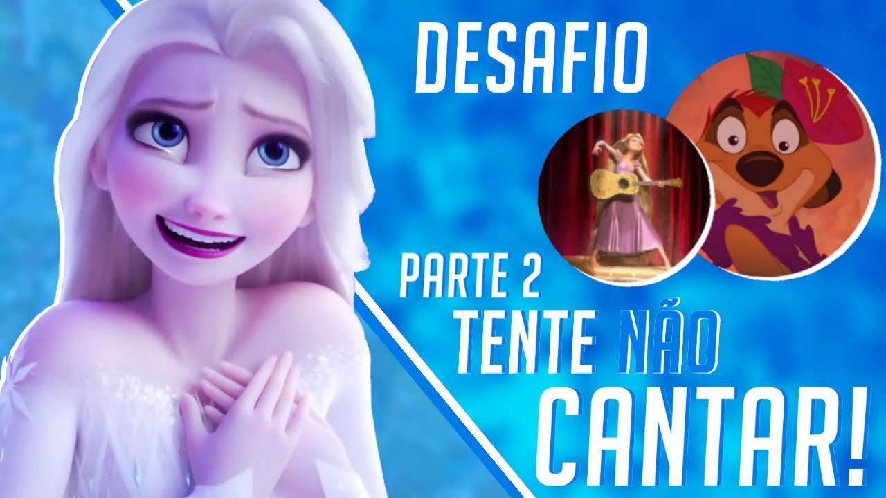 DESAFIO - Tente NÃO Cantar: DISNEY! - Parte 2 | Klaus Animation